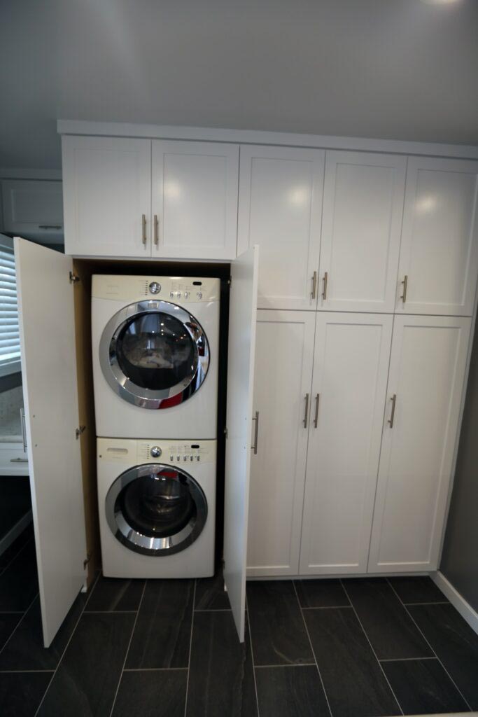 laundry room cabinetry
