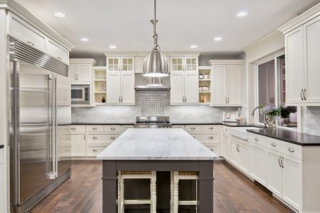 A modular kitchen