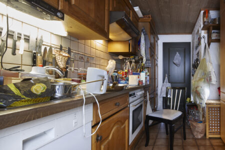 vintage furniture kitchen and a black and white chair or stool